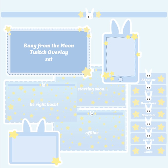 Make Unique And Cute Twitch Overlays For Your Stream By Amu Emu Fiverr They can also find themselves in trouble if. make unique and cute twitch overlays for your stream