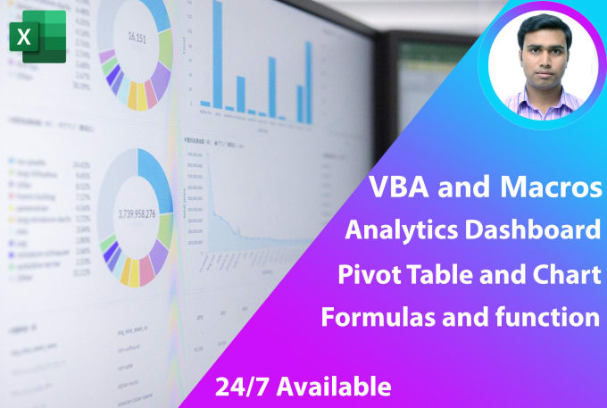 Create vba, macro, userform, formulas on microsoft excel by Exceldesk ...