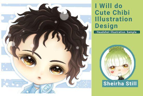 do chibi art style illustrations