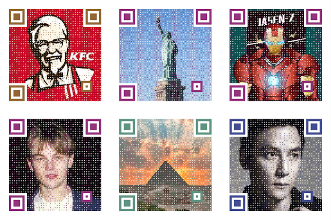Give you a unique and practical qr code by Painting_1 | Fiverr