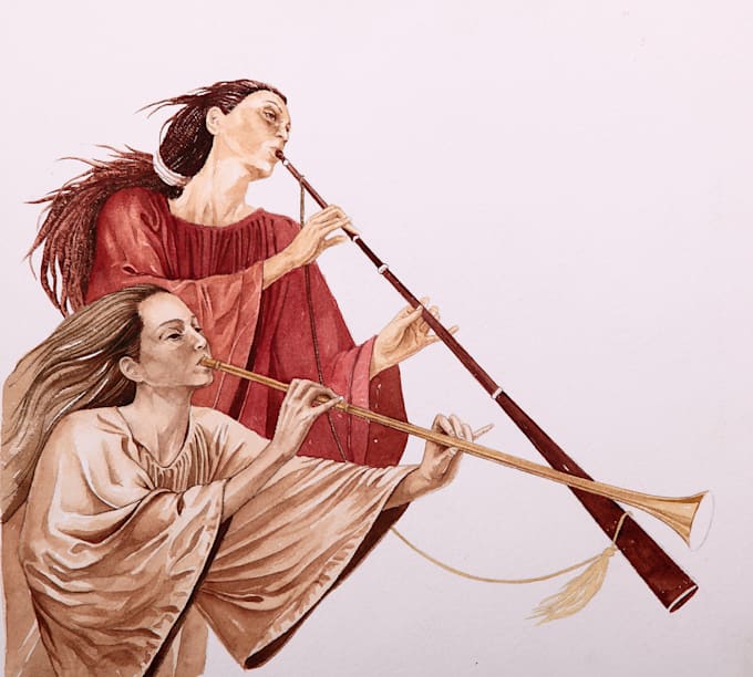 be ready for professional book illustrations