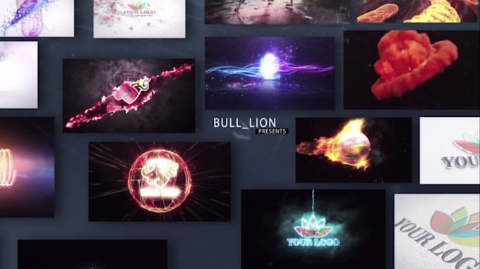 create epic video intro logo animation