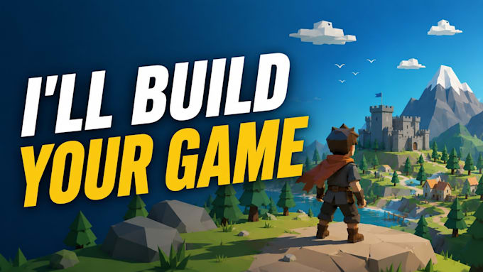 be your unity developer for game development and prototypes