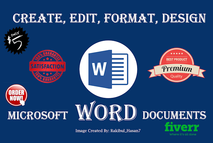 create, edit, format, design, grammar check, convert microsoft word documents