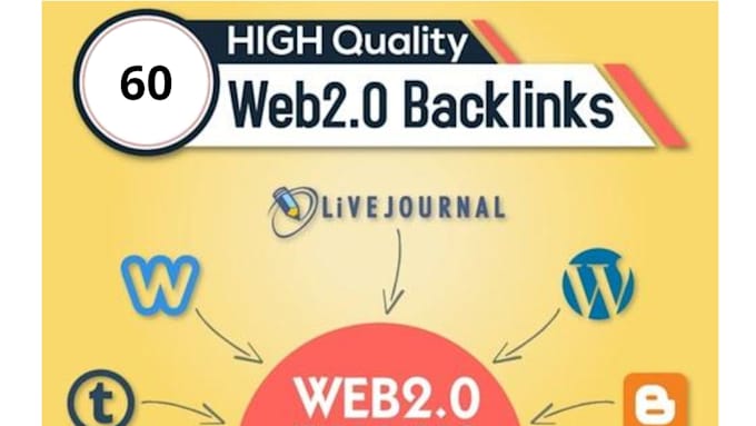 do 60 high authority white hat web 2 0 backlinks