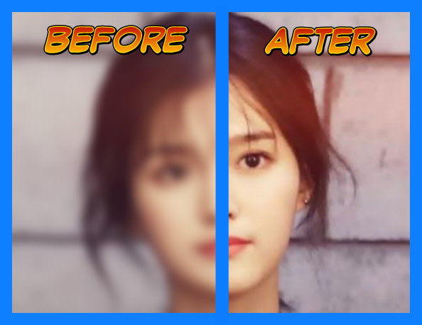 fix blurred, pixelated, or damaged photos professionally