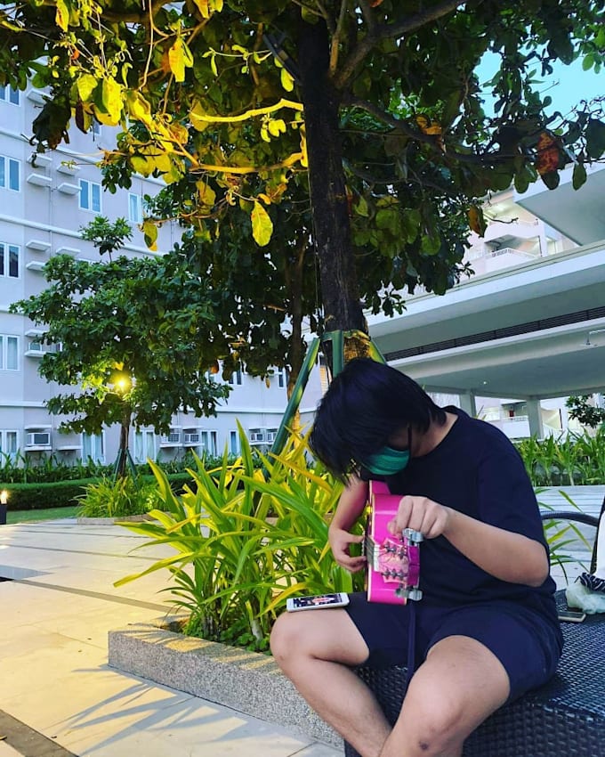 Do some acoustic guitar arrangements by Fiverr