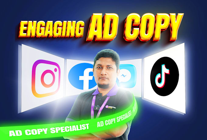 write ad copy for facebook, instagram and tiktok