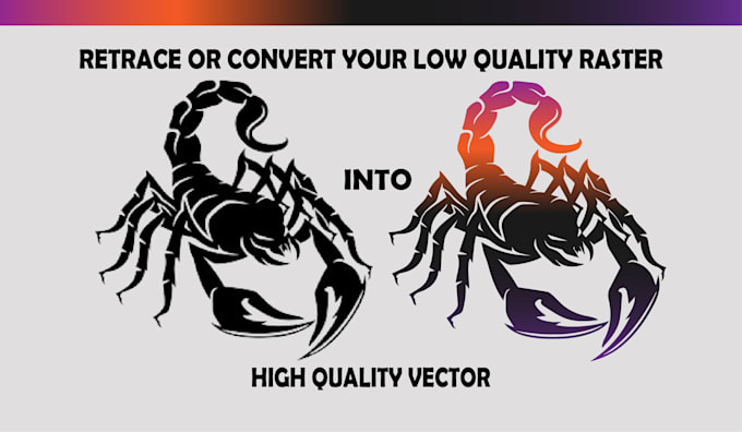 vectorize, edit, modify and retrace your existing logo