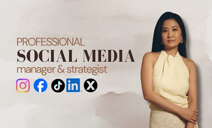 be your social media marketing manager and content creator