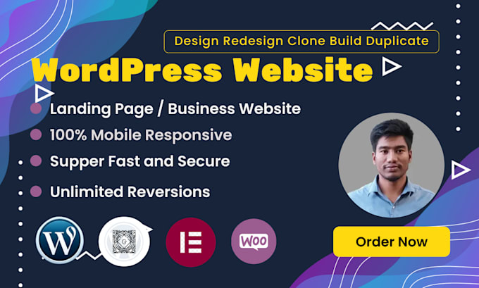 design clone build duplicate redesign wordpress website with gutenberg elementor