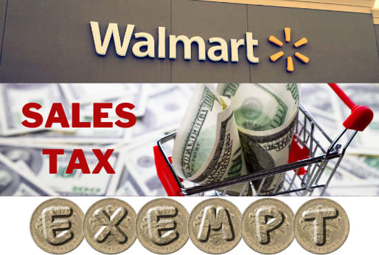 walmart tax exempt status application