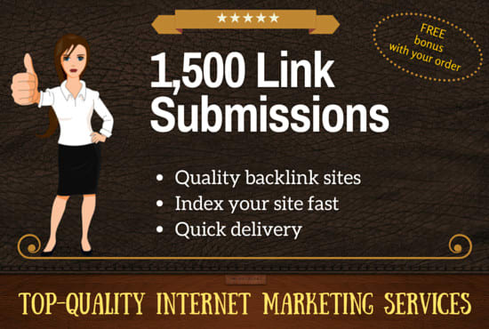 do website submission to 1500 backlink building