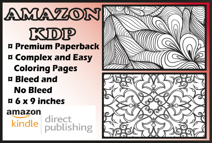 Download Create Unique Coloring Book Pages For Amazon Kdp By Smartestisme Fiverr