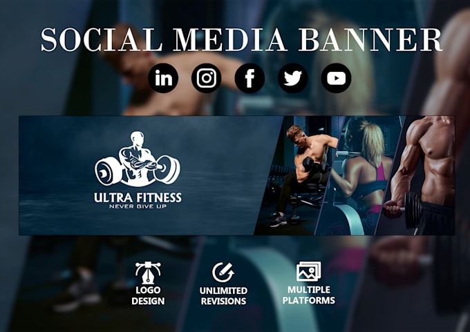design youtube banner, web banner, facebook cover