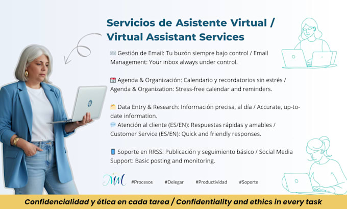 virtual assistant organization marketing sales