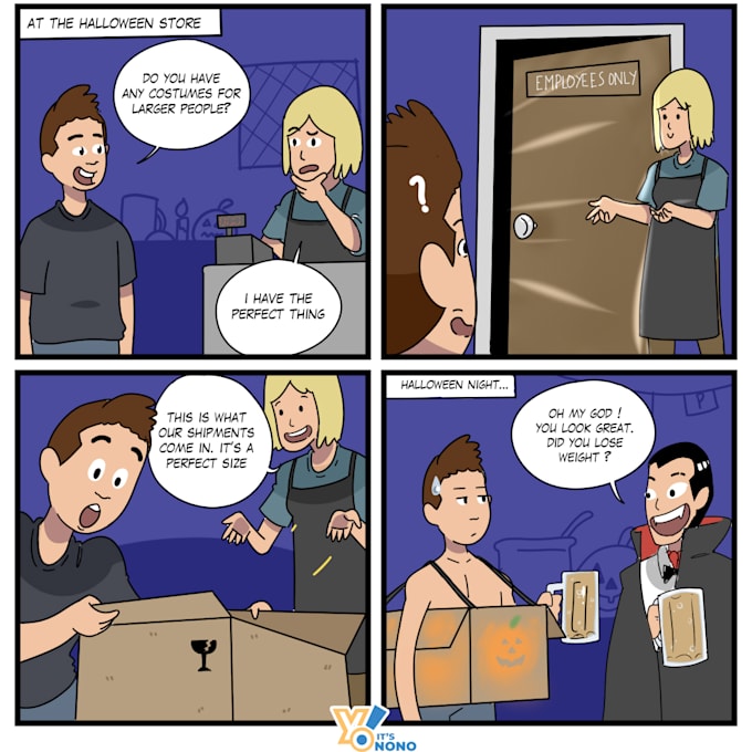 draw cartoon comic for you