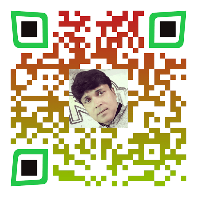 Beautiful qr coded person with many days experience by Sanjibkumarr22 ...