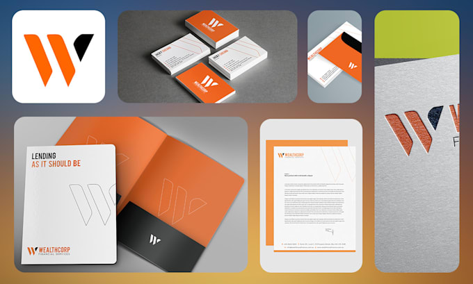 do a modern minimalist business logo design with a full branding kit