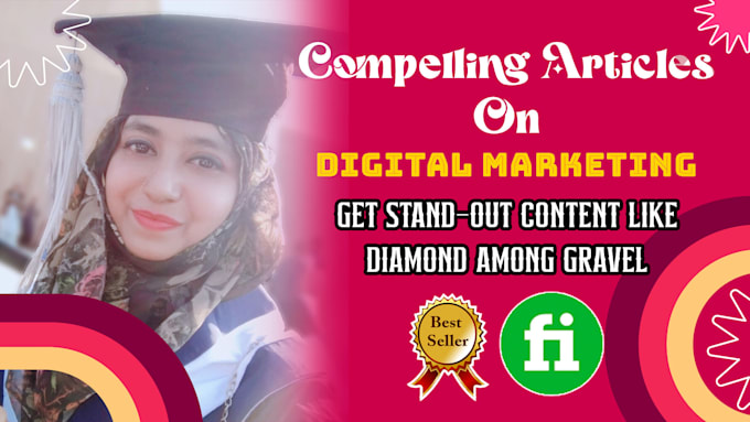 write SEO optimized compelling articles on digital marketing