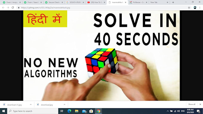 Teach You How To Solve A Rubiks Cube Under 40 Seconds By Imopurtoo Fiverr Teach You How To Solve A Rubiks Cube Under 40 Seconds By Imopurtoo Fiverr