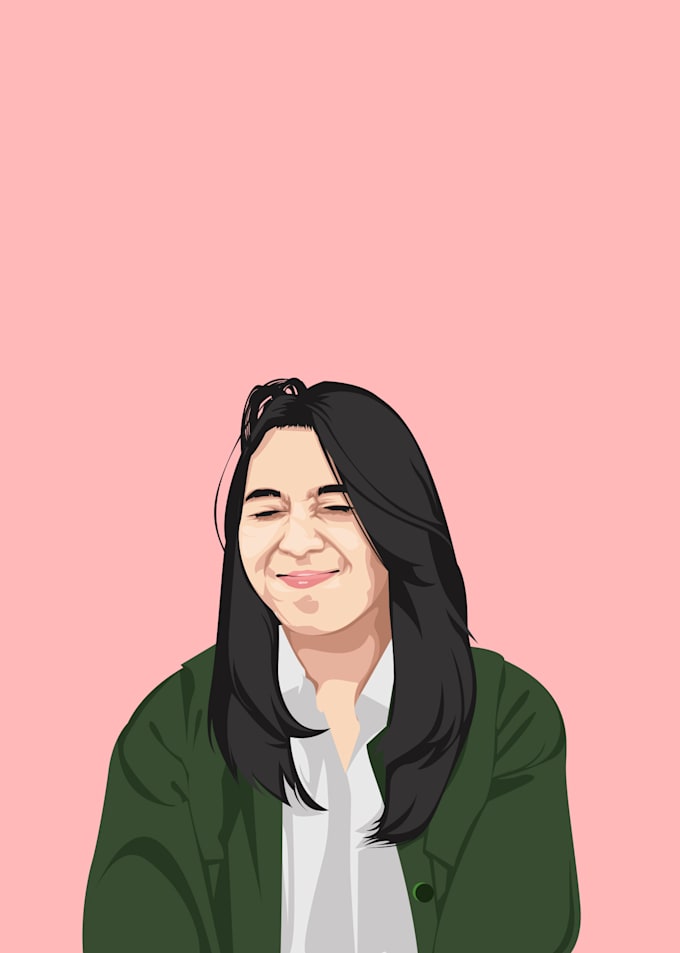 create simple vector illustration of your photo