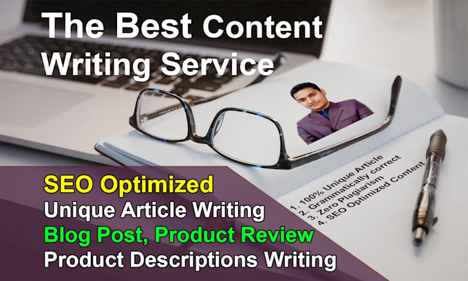 write SEO optimized unique articles, blog posts or product descriptions
