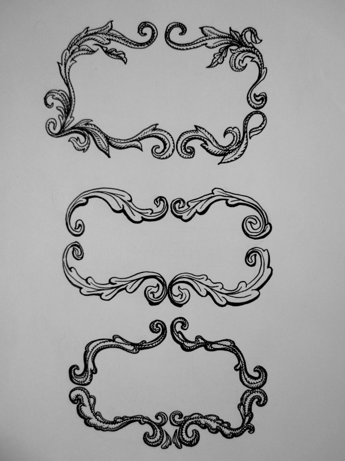 wallpapers How To Draw Filigree hand draw ornamental filigree to
