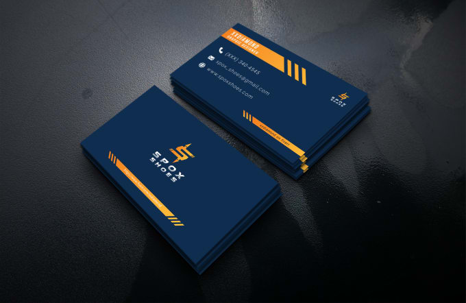 design professional business card very fast