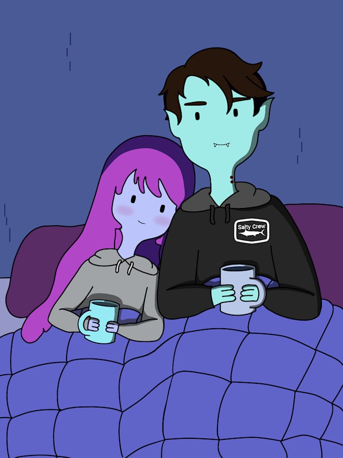draw you a digital background, character, or characters