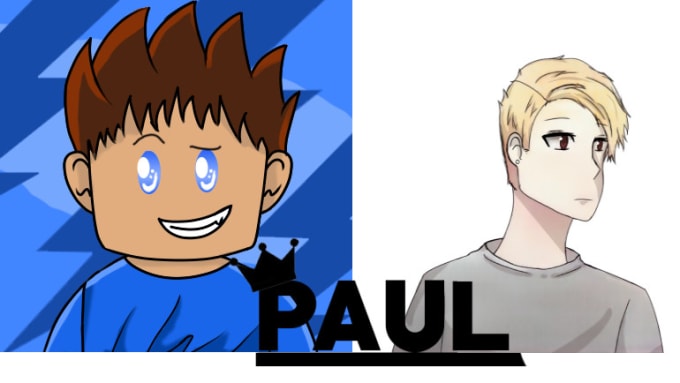 Paint A Picture Of Your Roblox Or Minecraft Avatar By Pauliuis - roblox logo paint
