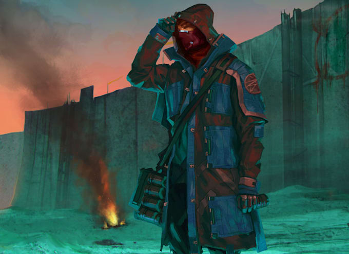 create concept art and illustrate your thoughts