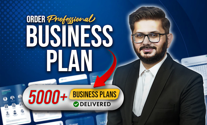 prepare a complete business plan