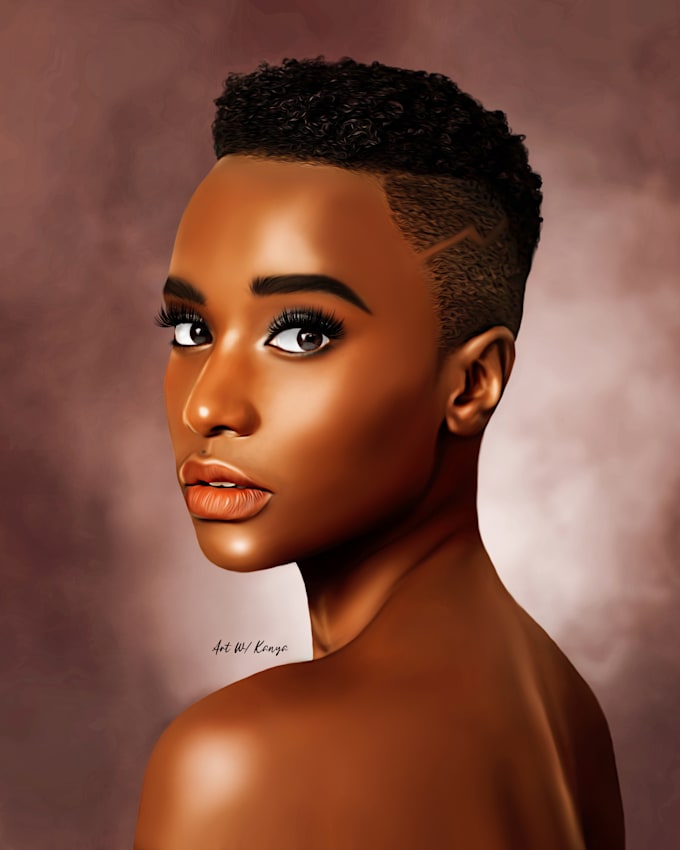 Make a digital art piece from your photo by Myslab Fiverr