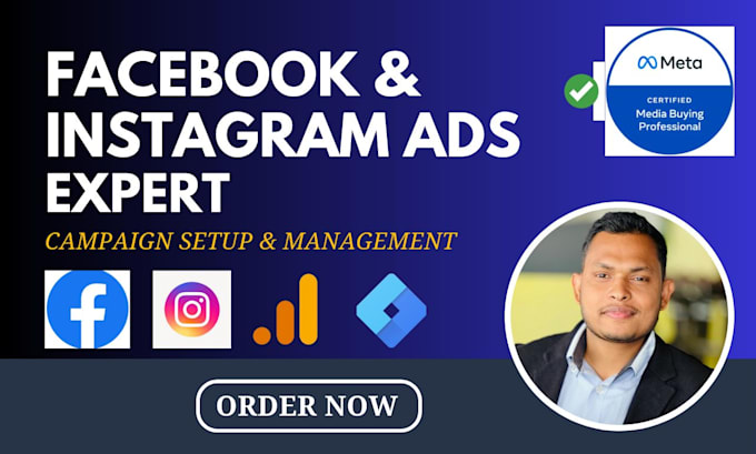 setup and manage facebook ads and instagram ads campaign for shopify