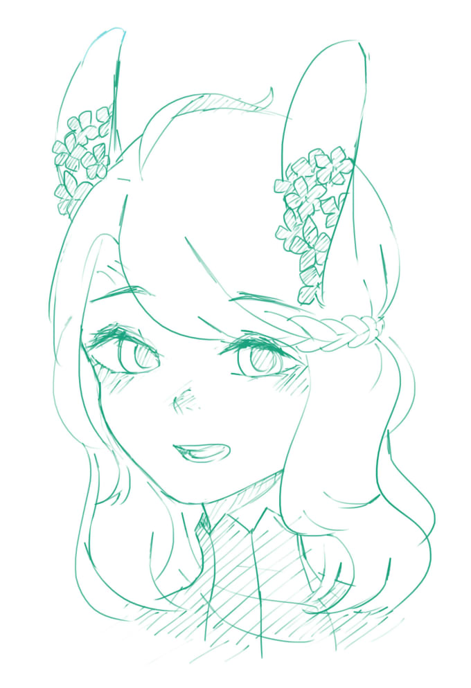 Headshot drawing hot sale