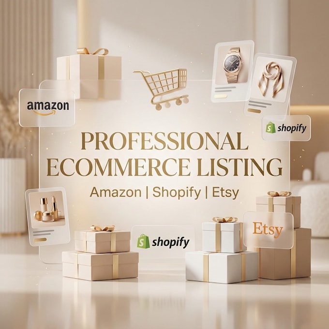 do expert ecommerce product listing and store management