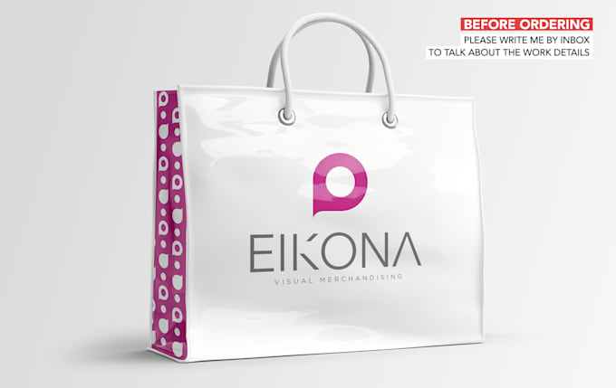 Design Shopping Bag For Your Brand By Nicobatis Fiverr