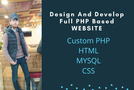 develop a full PHP website
