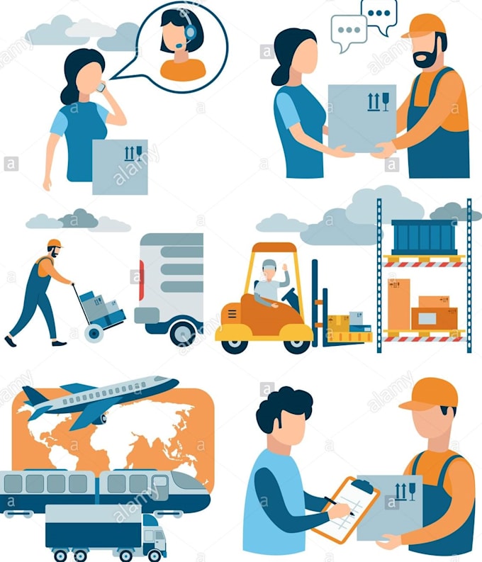 Develop package delivery app by Iqrawaheed916 Fiverr