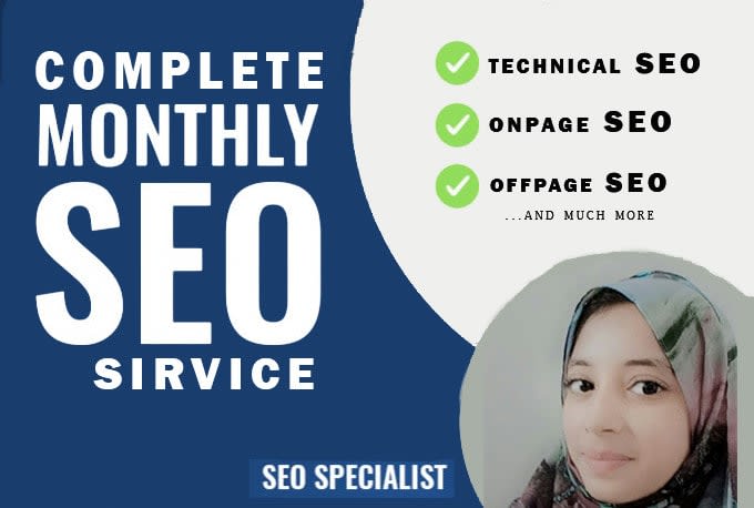do complete seo service or website ranking