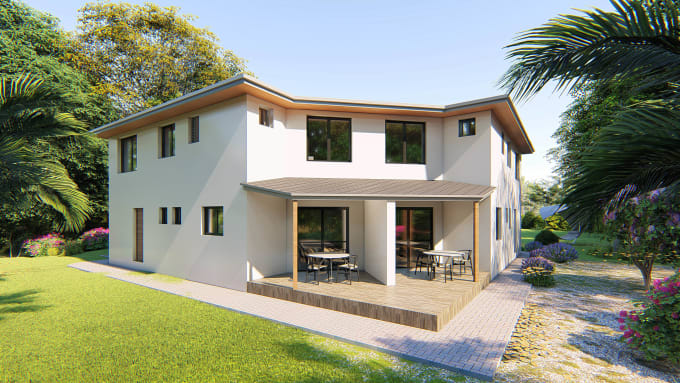 I will 3d model and rendering interior, architecture project