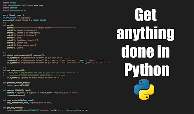 Automate your tasks with python script by Jawadadil05 | Fiverr