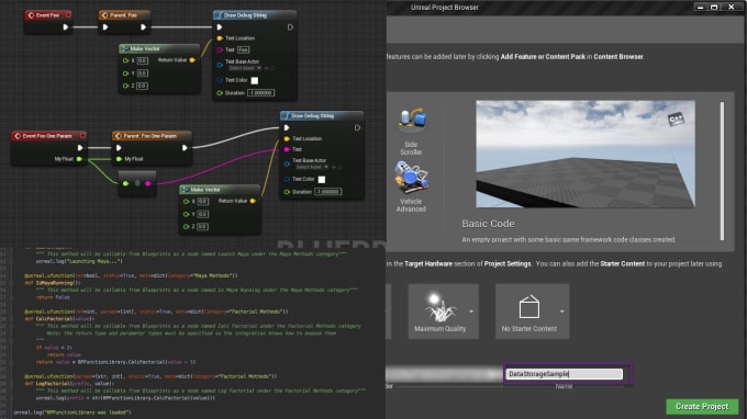 what programming language does unreal engine 4 use