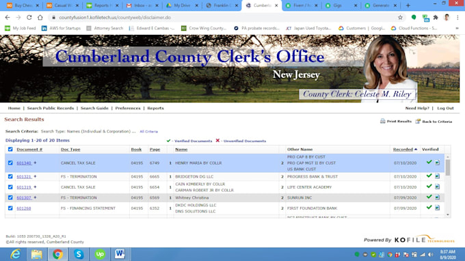 provide tax delinquent divorce eviction deed lien lispendens