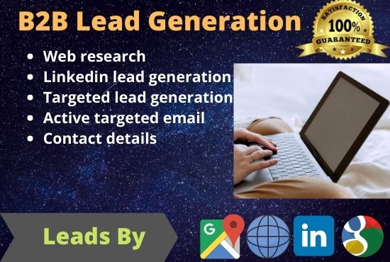 do targeted b2b lead generation and  linkedin lead generation