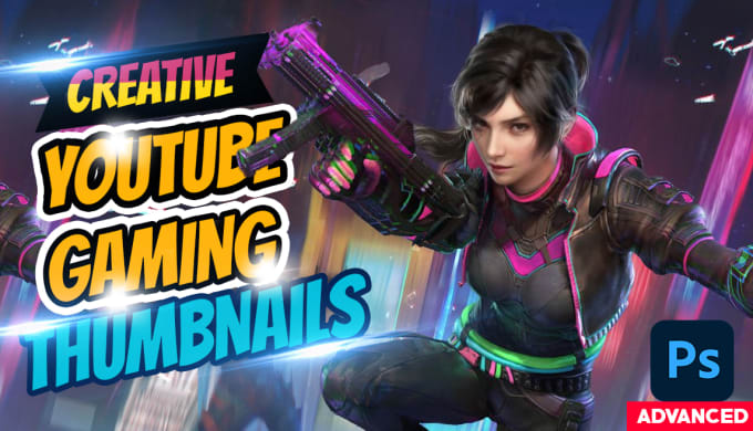 design amazing youtube thumbnail