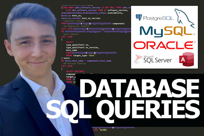 Design sql database query by Maxbuettner | Fiverr