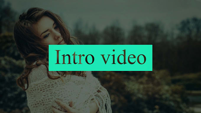 create youtube intro, promo video, trailer or logo animation