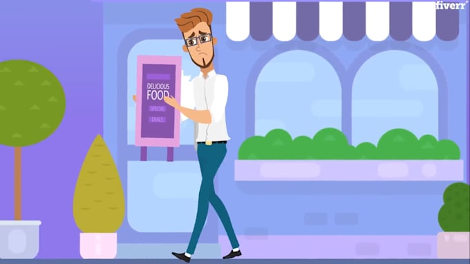 create 2d whiteboard explainer video for you